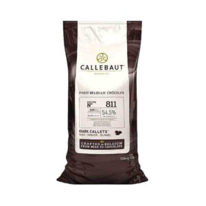 BARRY CALLEBAUT - Ciocolată neagră - dropsuri, cacao 54,5% - 10kg