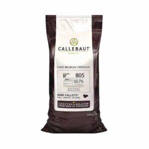 BARRY CALLEBAUT - Ciocolată neagră - dropsuri, cacao 50,7% - 10kg
