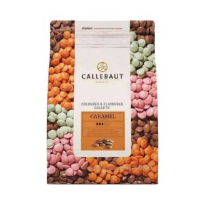 BARRY CALLEBAUT - Ciocolată cu lapte cu aromă de caramel, cacao 32,6% - 2,5kg