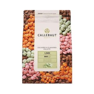 BARRY CALLEBAUT - Ciocolată albă cu aromă de lămâie, dropsuri, cacao 27,5% - 2,5kg