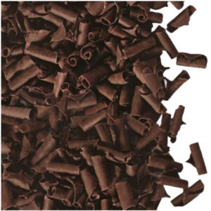 Bucle de ciocolată neagră (blossoms) - Negru (Transparent Box) - 1kg