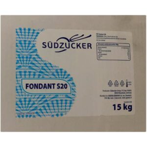Fondant alb S20  pentru amandine,eclere- 15kg
