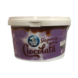 MAGIC CHEF - Glazură cu gust de ciocolată neagră - 6kg