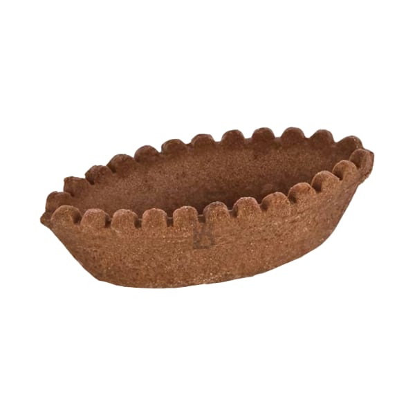 Coji tarte bărcuțe cu cacao 67 mm - /cutie - 3.5kg